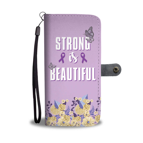 Strong Is Beautiful Wallet Phone Case
