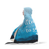 There's Aways a Reason to Smile Hooded Blanket