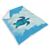 Sea Turtle Sherpa Blanket