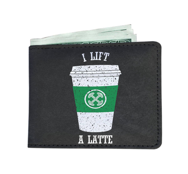 I Lift A Latte Mens Wallet