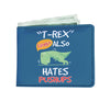 "T-Rex" Also Hates Pushups Mens Wallet