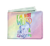 I'm Not Weird Im A Unicorn Mens Wallet