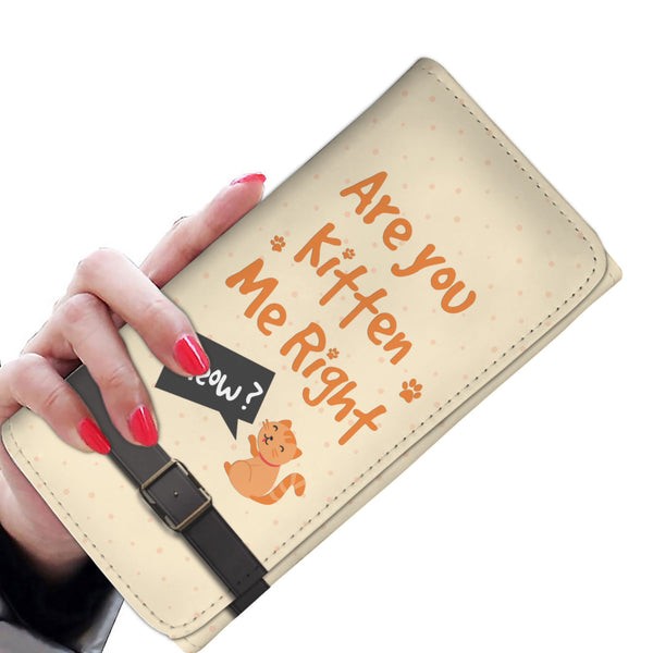 Are You Kitten Me Right Womens Wallet