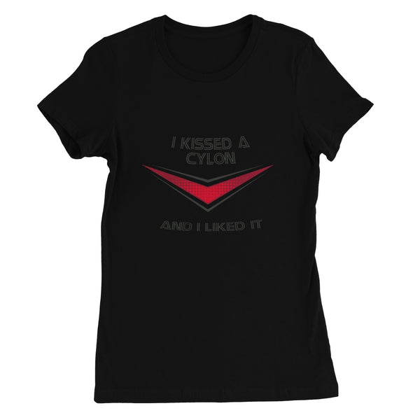 I Kissed A Cylon Women's Fine Jersey T-Shirt