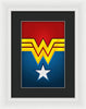Classic Wonder Woman - Framed Print