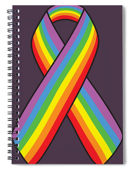 Lgbt Ribbon - Spiral Notebook