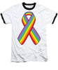 Lgbt Ribbon - Baseball T-Shirt