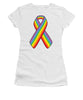 Lgbt Ribbon - Women's T-Shirt (Athletic Fit)