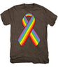 Lgbt Ribbon - Men's Premium T-Shirt