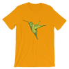 Green Floral Hummingbird T-Shirt