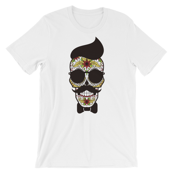 Hipster Candy Skull T-Shirt