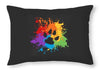 Pride Bear Paw - Throw Pillow