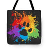 Pride Bear Paw - Tote Bag