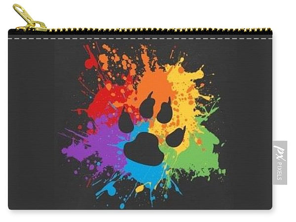 Pride Bear Paw - Carry-All Pouch