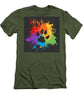 Pride Bear Paw - Men's T-Shirt (Athletic Fit)