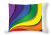 Rainbow Pride Swirl - Throw Pillow