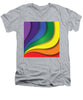 Rainbow Pride Swirl - Men's V-Neck T-Shirt