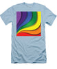 Rainbow Pride Swirl - Men's T-Shirt (Athletic Fit)