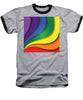 Rainbow Pride Swirl - Baseball T-Shirt