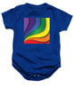 Rainbow Pride Swirl - Baby Onesie