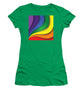 Rainbow Pride Swirl - Women's T-Shirt (Athletic Fit)