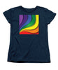 Rainbow Pride Swirl - Women's T-Shirt (Standard Fit)