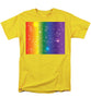 Rainbow Pride With Sparkles - Men's T-Shirt  (Regular Fit)