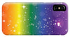 Rainbow Pride With Sparkles - Phone Case