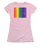 Rainbow Pride With Sparkles - Women's T-Shirt (Athletic Fit)