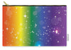 Rainbow Pride With Sparkles - Carry-All Pouch