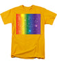 Rainbow Pride With Sparkles - Men's T-Shirt  (Regular Fit)