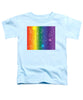 Rainbow Pride With Sparkles - Toddler T-Shirt
