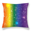 Rainbow Pride With Sparkles - Throw Pillow