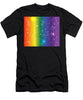 Rainbow Pride With Sparkles - Men's T-Shirt (Athletic Fit)
