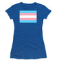Transgender Flag - Women's T-Shirt (Athletic Fit)