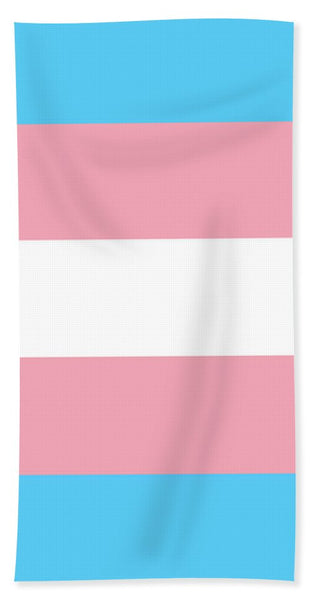 Transgender Flag - Bath Towel