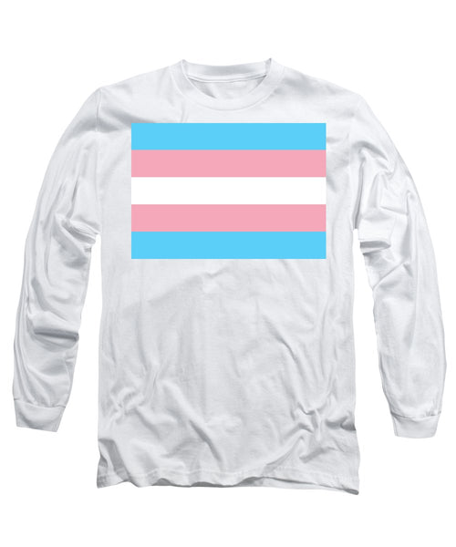 Transgender Flag - Long Sleeve T-Shirt